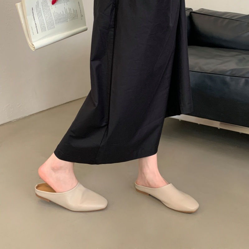 Baotou Mule Slippers Women Summer 2026 Spring Autumn New One-Step Soft Sole Comfort Casual Shoes - Image 3