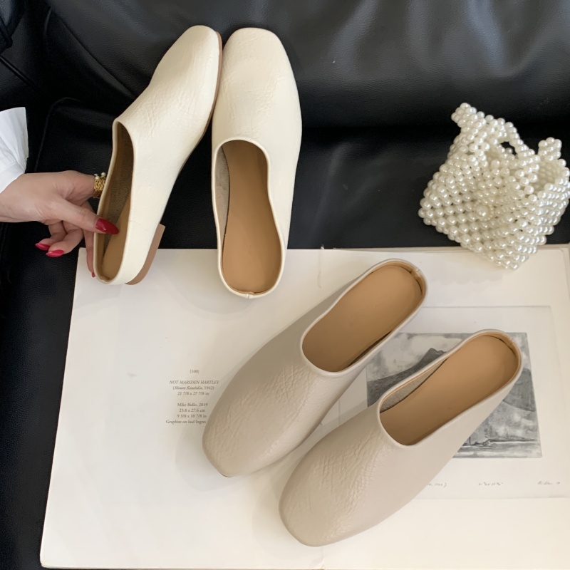 Baotou Mule Slippers Women Summer 2026 Spring Autumn New One-Step Soft Sole Comfort Casual Shoes - Image 4